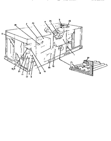 Single package cooling unit