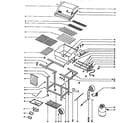 Weber GENESIS 1000 replacement parts diagram