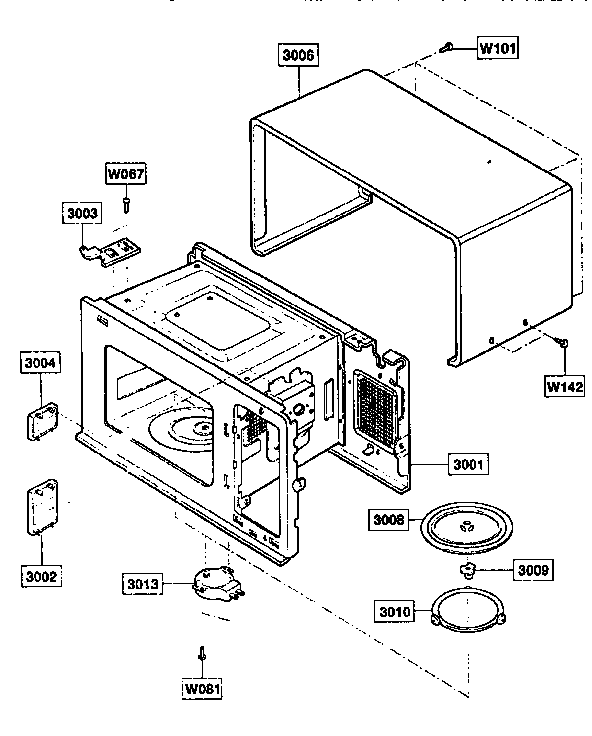 Oven cavity