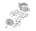 Craftsman 917295554 mainframe, right side diagram