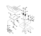 Craftsman 917256712 seat assembly diagram