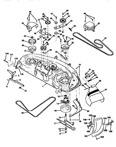 Mower deck