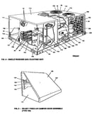 Fixed air damper hood assembly
