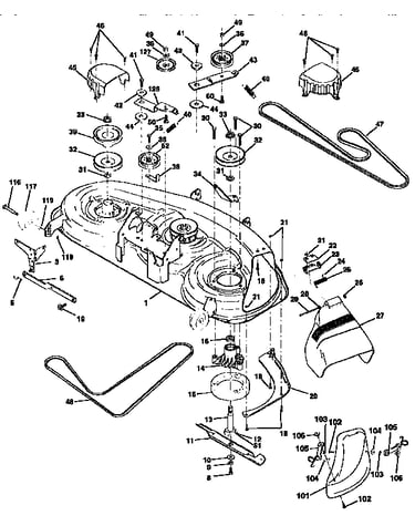 Mower deck