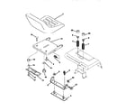 Craftsman 917251493 seat assembly diagram