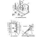 York D2CG180N32025M compressor/electrical and motor mounting diagram