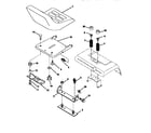 Craftsman 917251482 seat assembly diagram