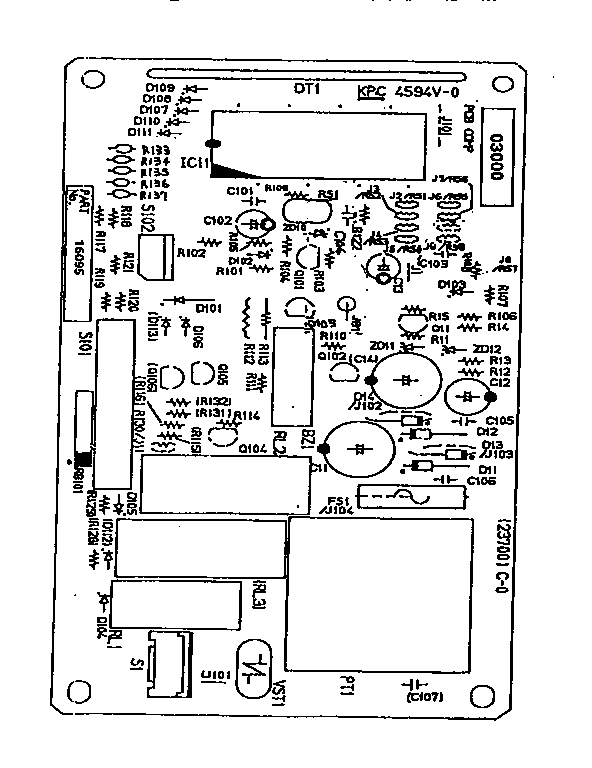 Power and control circuit board