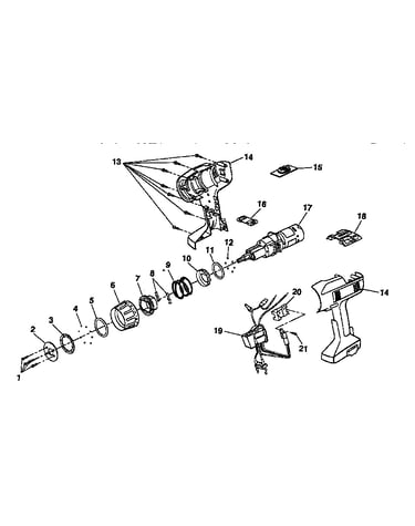 Motor and housing assembly