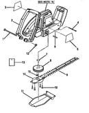 Handle and blade