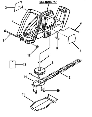 Handle and blade