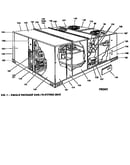 Single package gas/electric unit