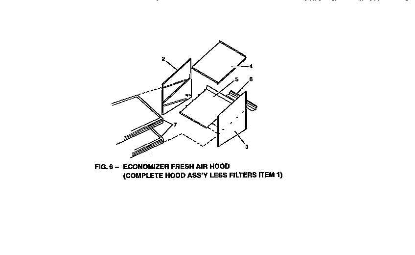 Complete hood assembly