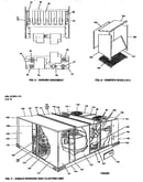 Damper hood and burner assembly