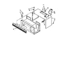 Whirlpool MH6110XBB0 cabinet diagram