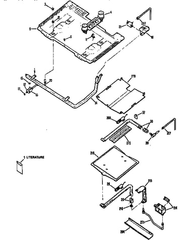 Burner section