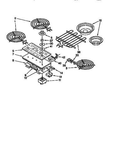 Control panel and elements
