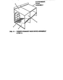 Power exhaust rain hood assembly