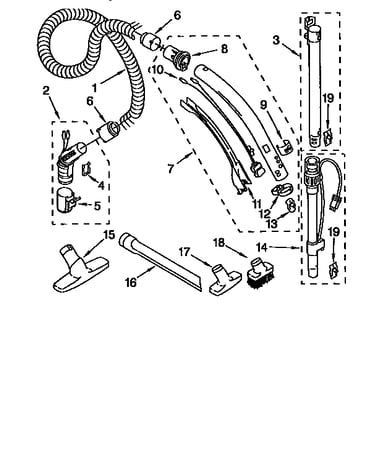 Hose and attachment