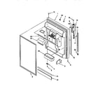 Kenmore 1069651714 refrigerator door diagram