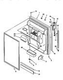 Refrigerator door