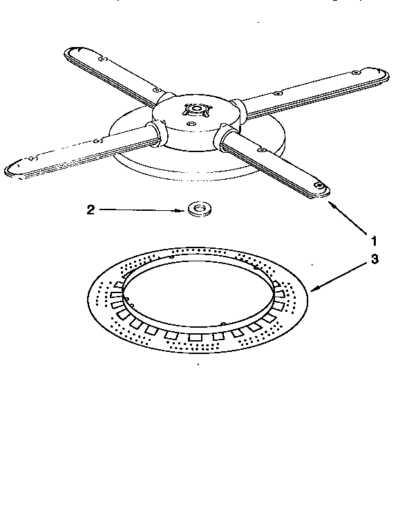Washarm and strainer