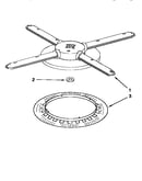 Lower washarm and strainer