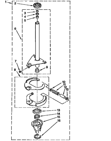 Brake and drive tube