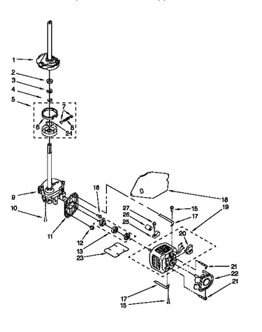 Motor and pump