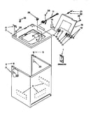 Top and cabinet