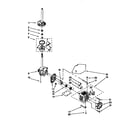 Kenmore 11026902690 motor and pump diagram