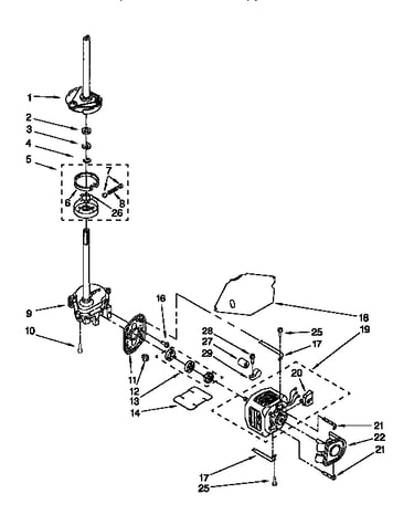 Motor and pump