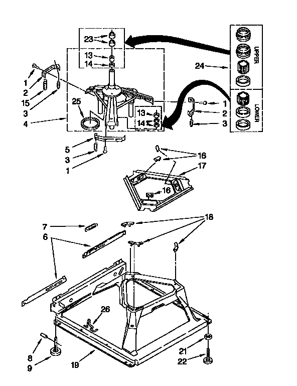 Machine base
