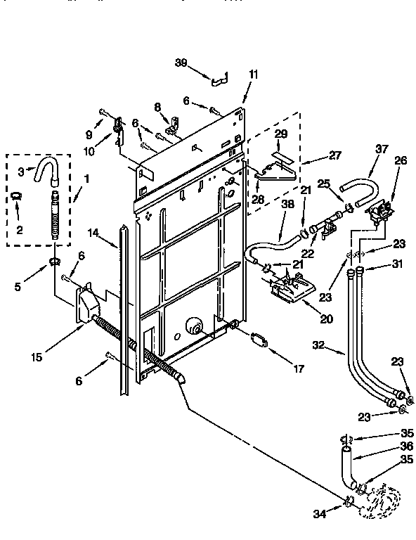 Rear panel
