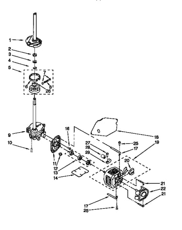 Motor and pump