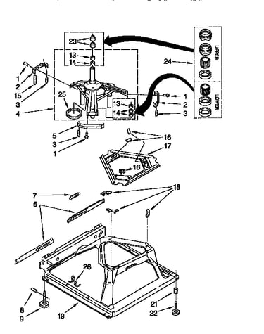 Machine base