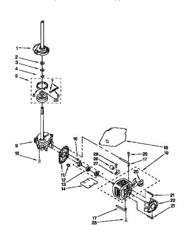 Motor and pump