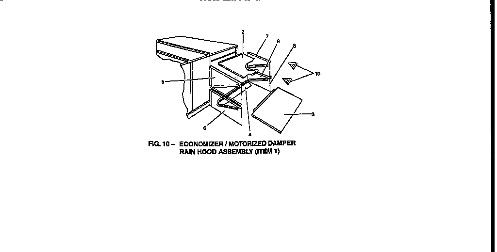 Rain hood assembly