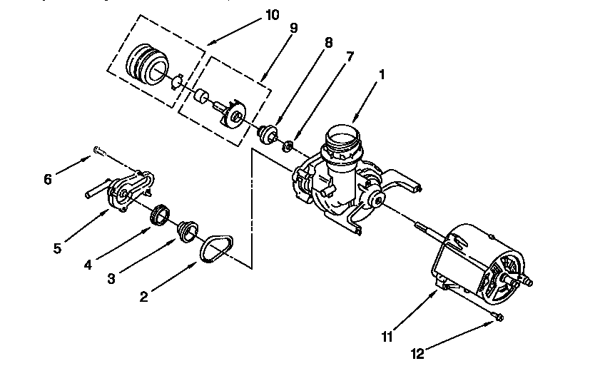 Pump and motor