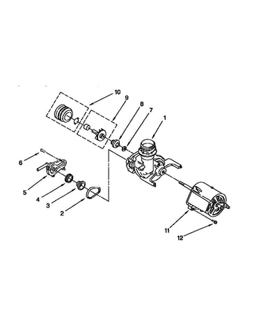 Pump and motor