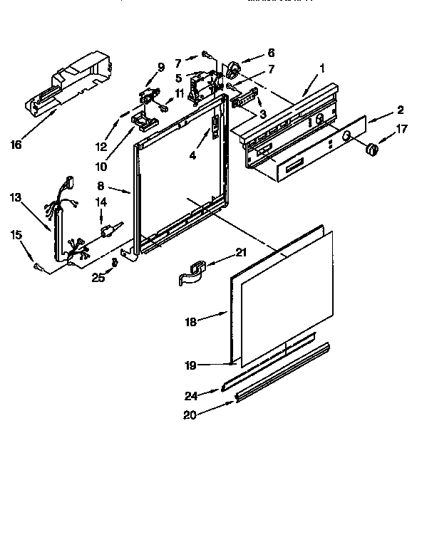 FRAME AND CONSOLE