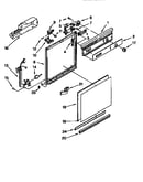 Frame and console