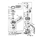 Whirlpool DU900PCDQ3 pump and motor diagram