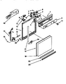 Frame and console