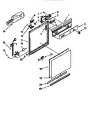 Frame and console