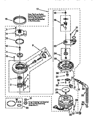 Pump and motor