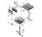 Whirlpool DU900PCDZ3 dishrack diagram