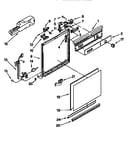 Frame and console