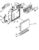 Frame and console