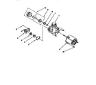 Whirlpool DU840CWDQ0 pump and motor diagram